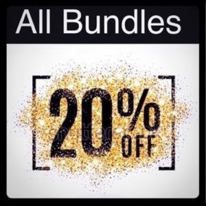 BUNDLES OF 3 OR MORE 20% OFF